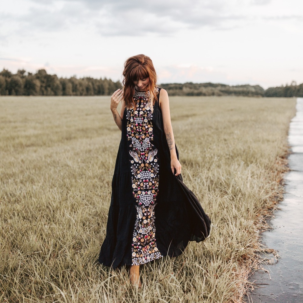 Anthropologie Maxi Dress